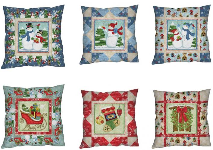 Winter Joy Pillows Project Sheet - FREE Download